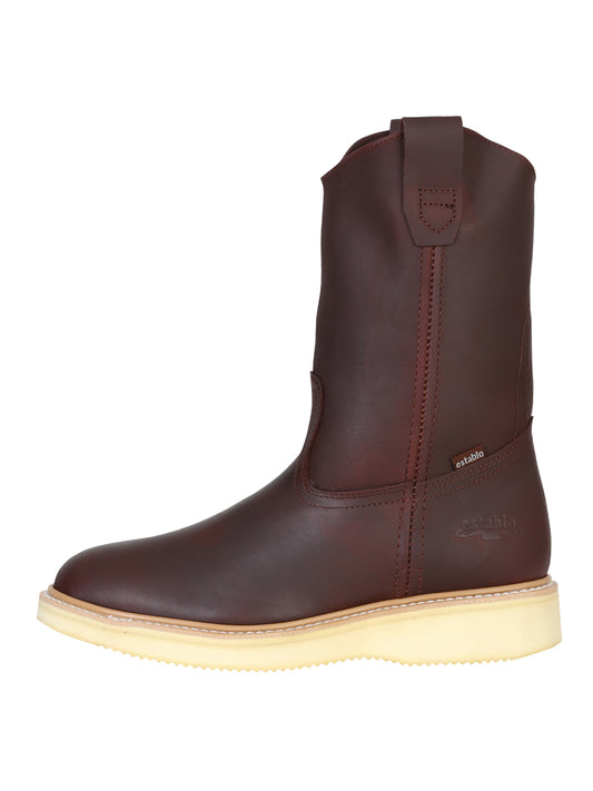 Bota de trabajo para hombre Establo Grasso de cuero
- Shedron 318