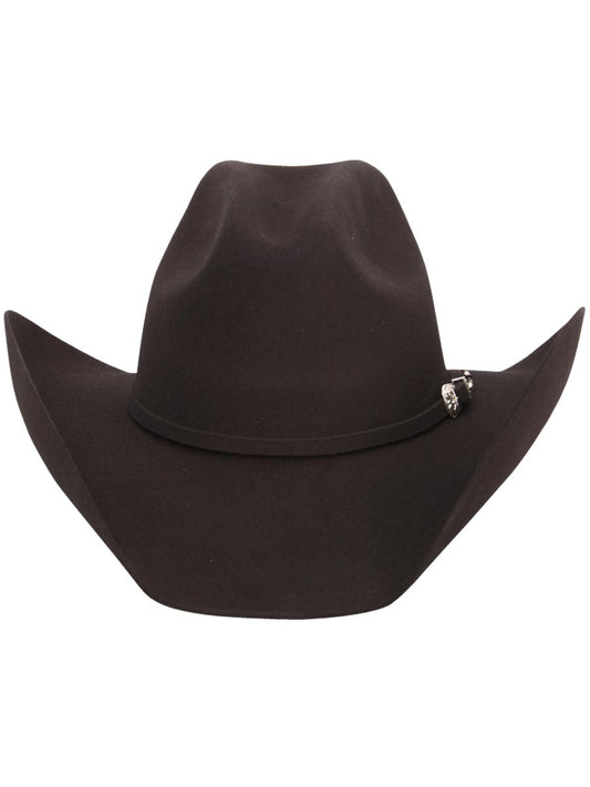Sombrero vaquero de fieltro El General 50x Marrón oscuro 35008