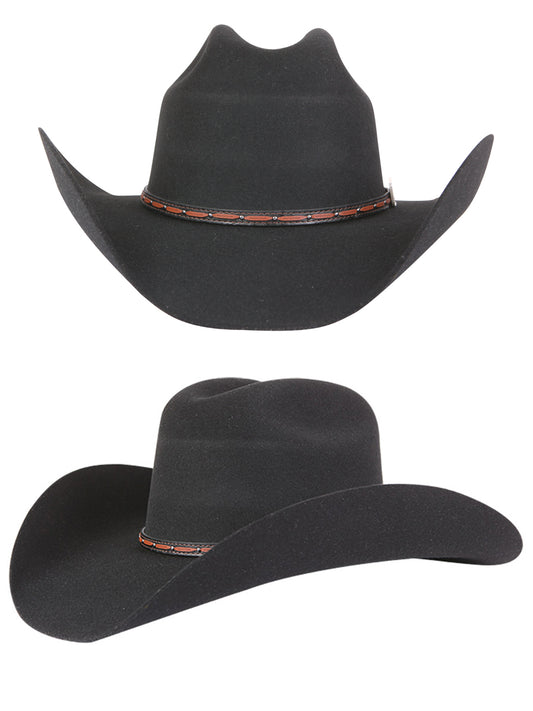 Sombrero Western Fieltro El Señor de los Cielos 50x Negro 41675