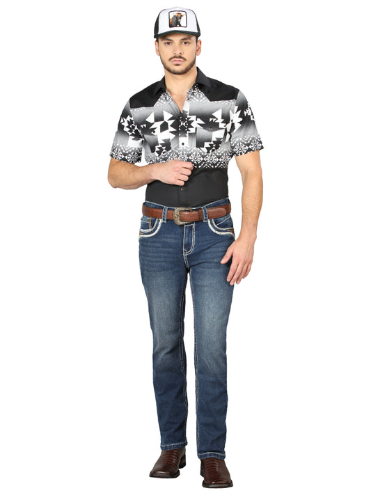 Vaqueros Centenario Bootcut Denim - Azul Medio 44973