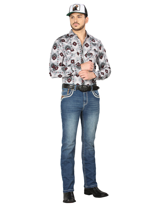 Vaqueros Centenario Bootcut Denim - Azul oscuro 44974