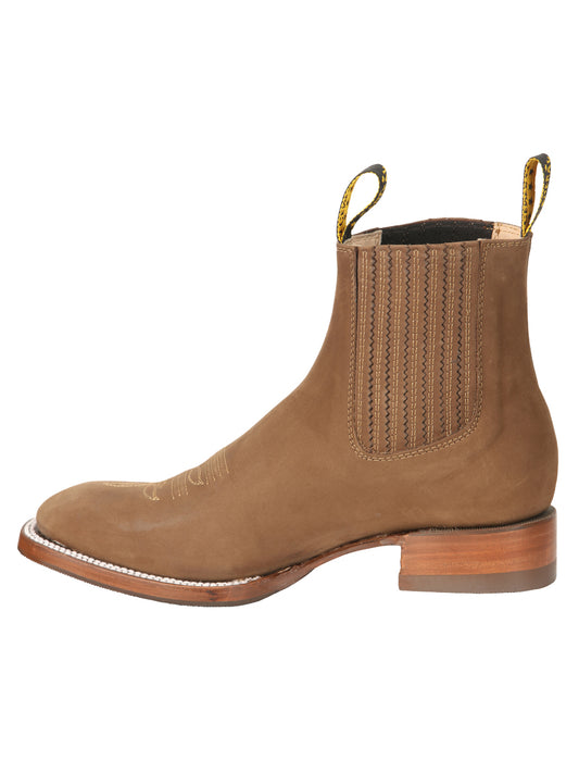 Botines El General para hombre - Marrón Nobuck 45338