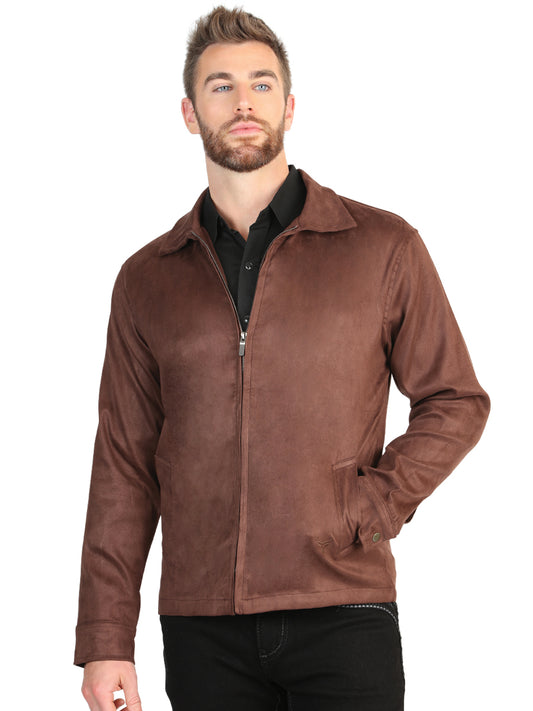 Chaqueta de ante para hombre El General - Marrón
45649