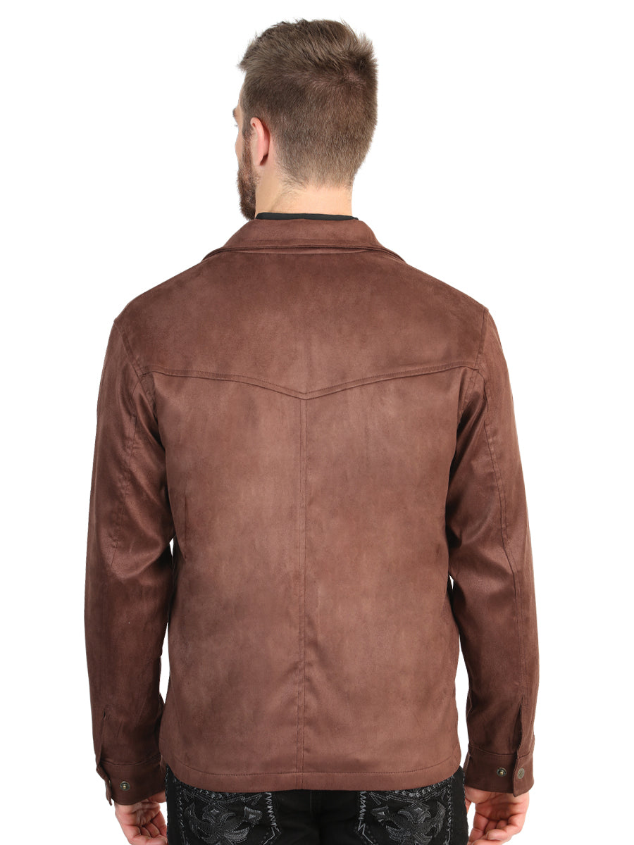 Chaqueta de ante para hombre El General - Marrón
45649