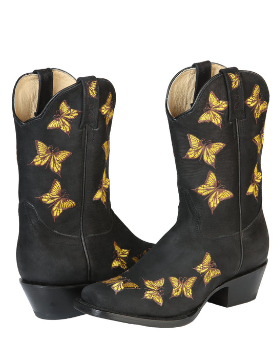 Bota Rodeo para mujer El General - Sin buck negro 51220