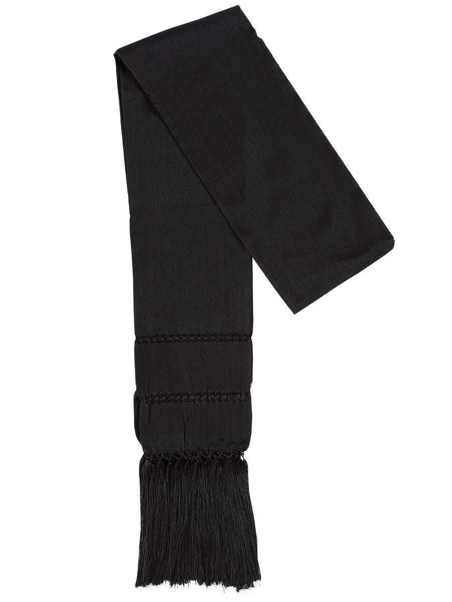 Chal mexicano 85% Articela, 15% poliéster Negro 600229