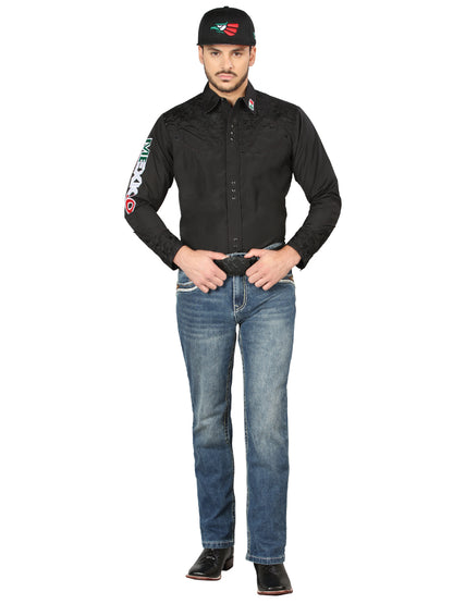 Vaqueros Centenario Bootcut Denim - Azul oscuro 44967