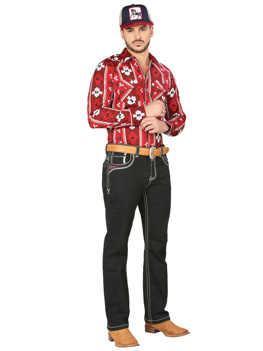 Vaqueros Centenario Bootcut Denim - Negros 44968