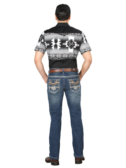 Vaqueros Centenario Bootcut Denim - Azul Medio 44973