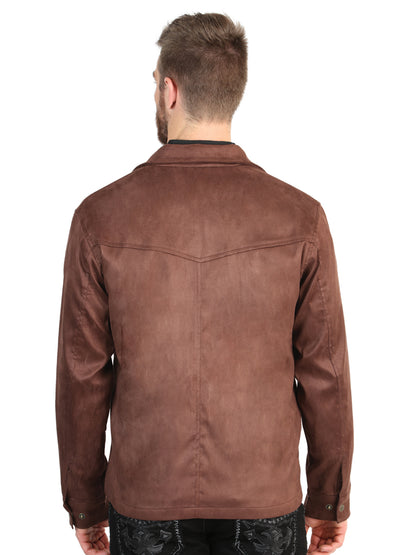Chaqueta de ante para hombre El General - Marrón
 45649