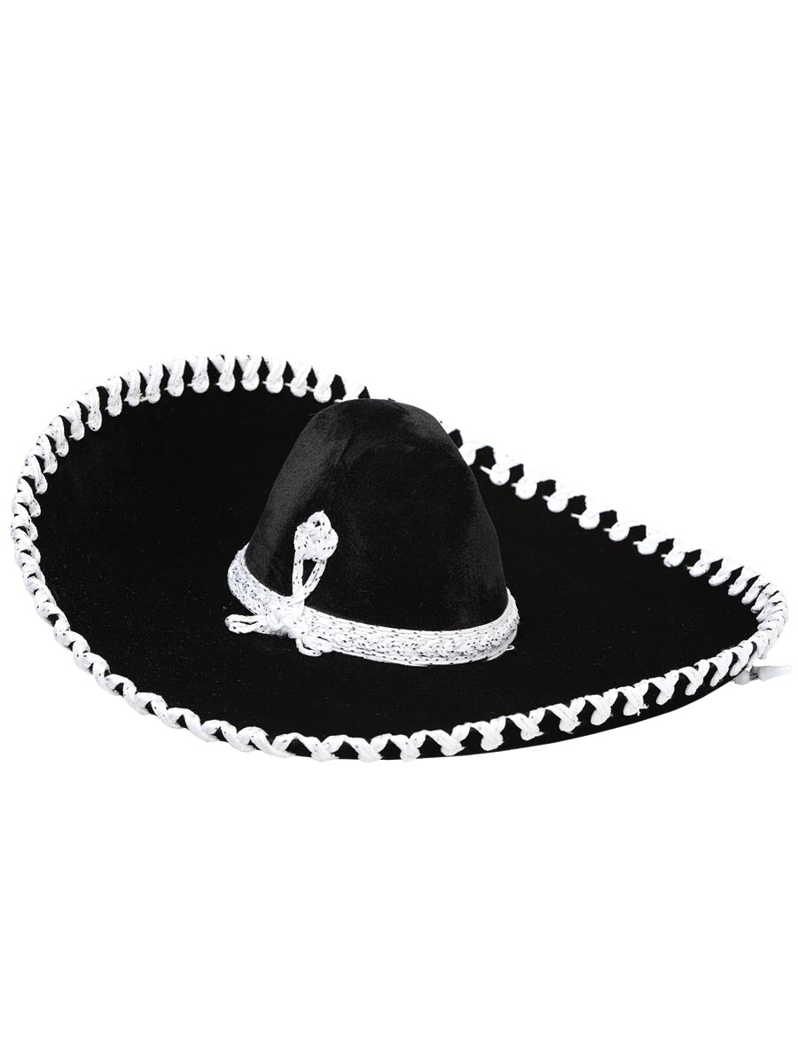 Niños
 Sombrero de charro mexicano de terciopelo negro/plateado 600317